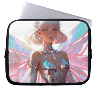 Capa Para Notebook Bolsas de laptop de anjo da borboleta