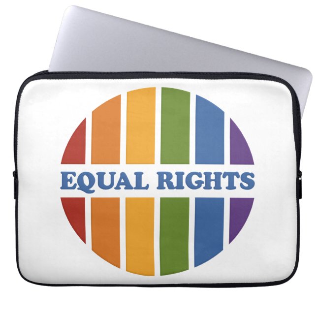 Capa Para Notebook Bolsas de laptop de Direitos Iguais (Frente)