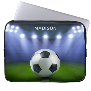 Capa Para Notebook bolsas de laptop de estádio de futebol com nome p