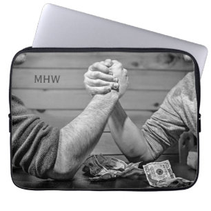 Capa Para Notebook Bolsas de laptop de monogramas personalizados da L