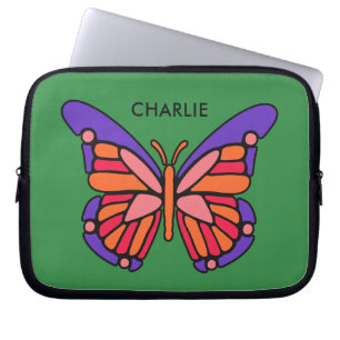 Capa Para Notebook Bolsas de laptop de nome personalizado de Borbolet