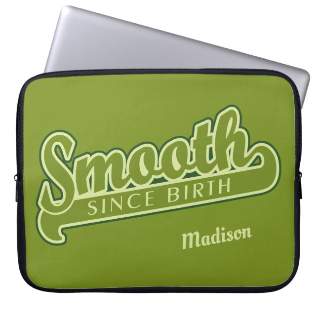 Capa Para Notebook Bolsas de laptop de nome personalizado SMOOTH (Frente)