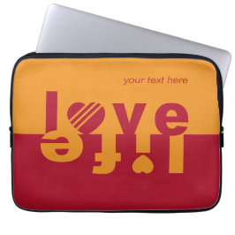 CAPA PARA NOTEBOOK BOLSAS DE LAPTOP DE VIDA ÚTIL DO AMOR