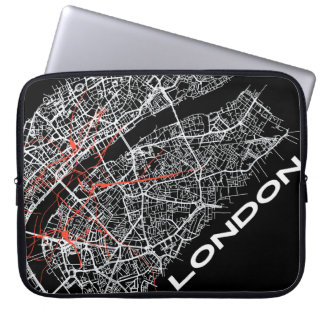 Capa Para Notebook Bolsas de laptop mapeadas de Londres