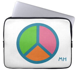 Capa Para Notebook Bolsas de laptop personalizadas de monograma de si