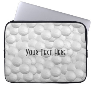 Capa Para Notebook Bolsas de laptop personalizadas do Golf Balls