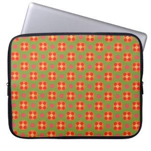 Capa Para Notebook Bolsas de laptop Vermelhas e Bolinhas