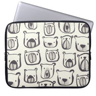 Capa Para Notebook Bonita ilustração de rabiscos desenhados à mão