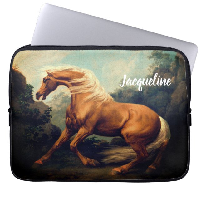 Capa Para Notebook Bonito Cavalo Palomino (Frente)