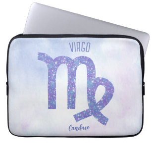 Capa Para Notebook Bonito Símbolo de Astrologia Virgo Personalizado R
