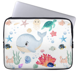 Capa Para Notebook Bonito Sob o mar