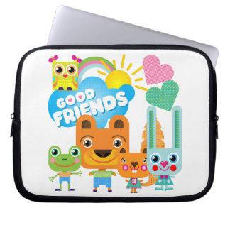 Capa Para Notebook Bons amigos dos animais
