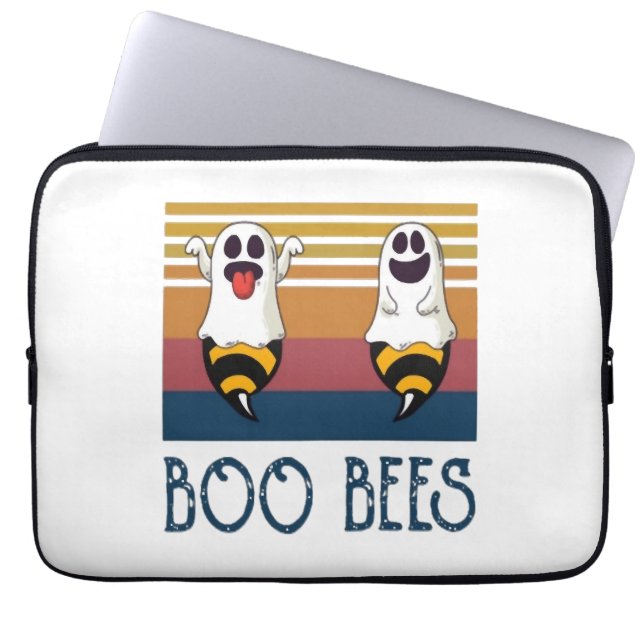 Capa Para Notebook Boo Beers Casal Ghost Halloween (Frente)