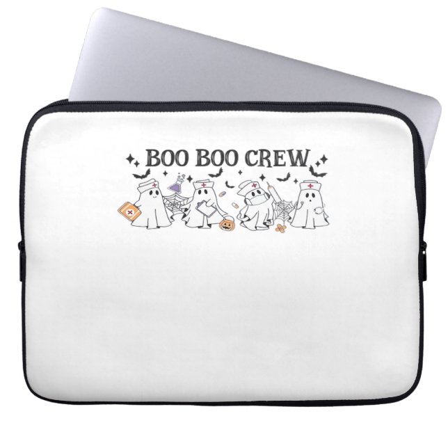 Capa Para Notebook Boo Boo Crew Halloween Clássico (Frente)