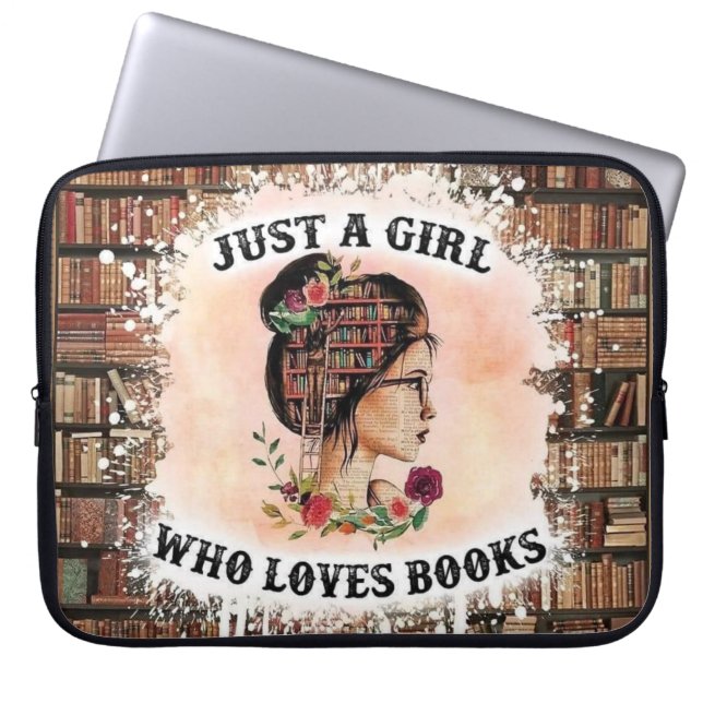Capa Para Notebook Book Lover's Haven (Frente)