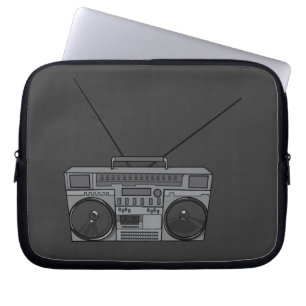 Capa Para Notebook Boombox/jogador estereofónico do rádio da fita