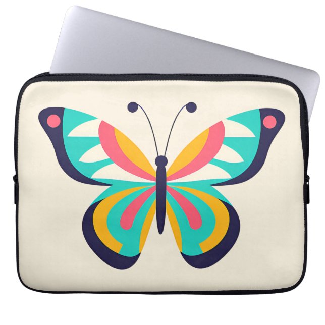 Capa Para Notebook Borboleta (Frente)