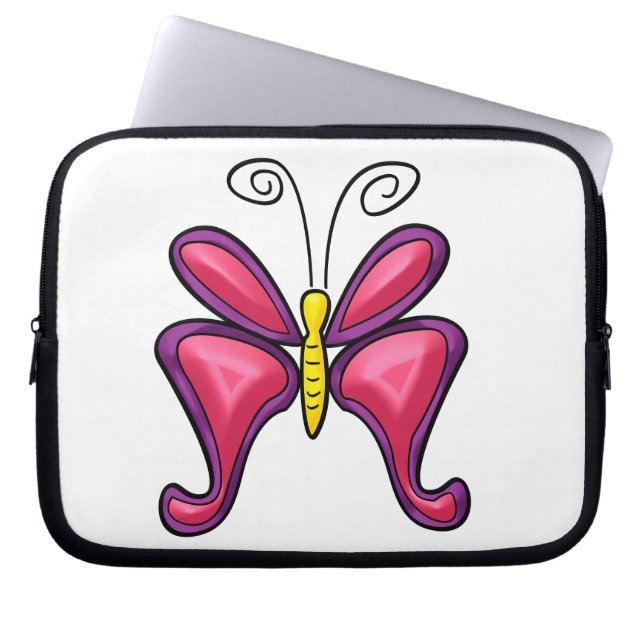 Capa Para Notebook Borboleta (Frente)