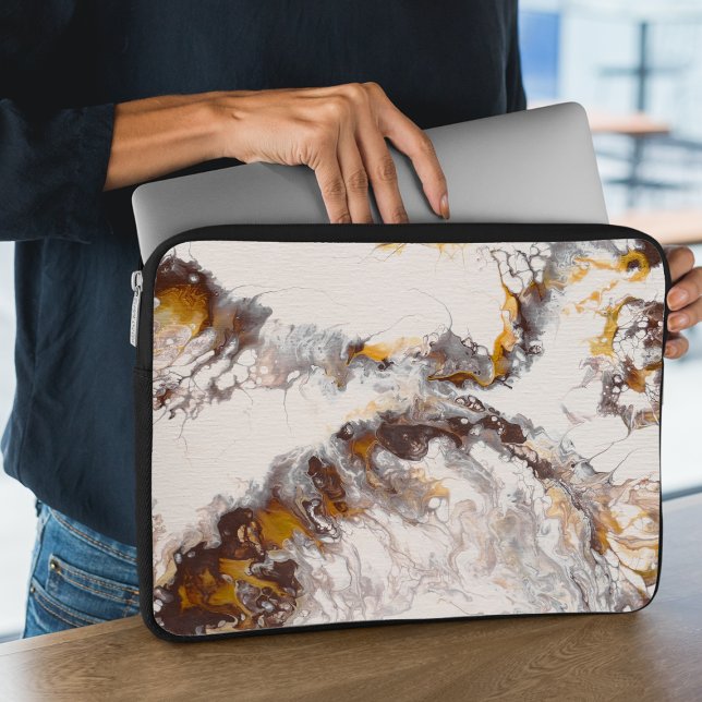 Capa Para Notebook Borboleta - abstrato acril (Criador carregado)