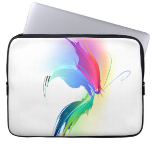 Capa Para Notebook Borboleta abstrato Paint Splatter