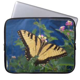 Capa Para Notebook Borboleta amarela e preta