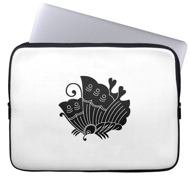 Capa Para Notebook Borboleta com asas abertas (Frente)