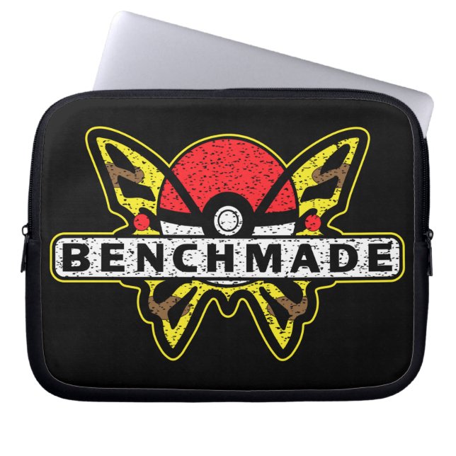 Capa Para Notebook Borboleta de Animação Amarela Benchmade Knives (Frente)