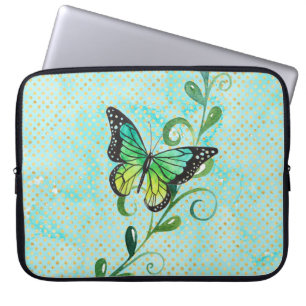 Capa Para Notebook Borboleta e Cottagecore da Vinha