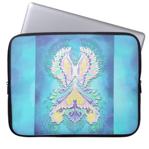 Capa Para Notebook Borboleta Mística Pastel Eethal Boho Fantasy