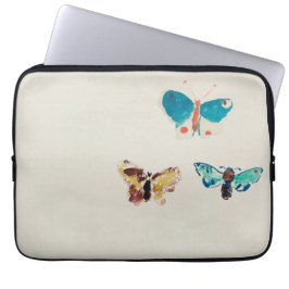 Capa Para Notebook Borboletas azuis de safena. Odilon Redon