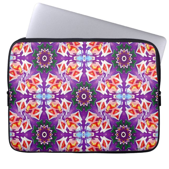 Capa Para Notebook Borboletas&Estrelas... (Frente)
