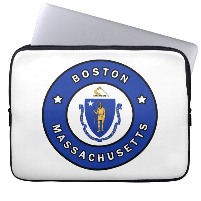 Capa Para Notebook Boston Massachusetts (Frente)