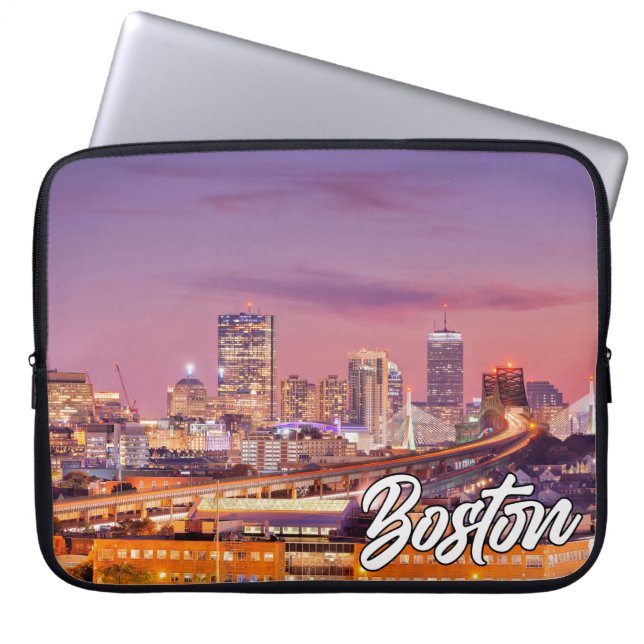Capa Para Notebook Boston, Massachusetts, Estados Unidos (Frente)
