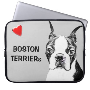 Capa Para Notebook Boston Terrier