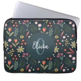 Capa Para Notebook Botânica Floral e Moderna Elegante