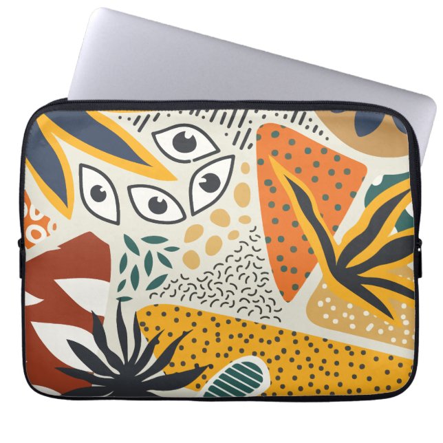 Capa Para Notebook Botânica moderna (Frente)