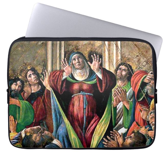 Capa Para Notebook Botticelli - A Descida do Espírito Santo (Frente)