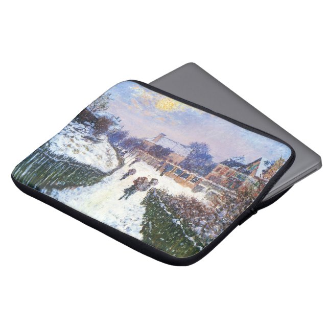 Capa Para Notebook Boulevard Santo Denis Argenteuil por Claude Monet (Frente Topo)
