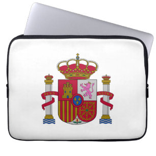 Capa Para Notebook Brasão de armas símbolo emblema bandeira da Espanh