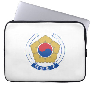 Capa Para Notebook brasão de armas símbolo emblema do país coreia do