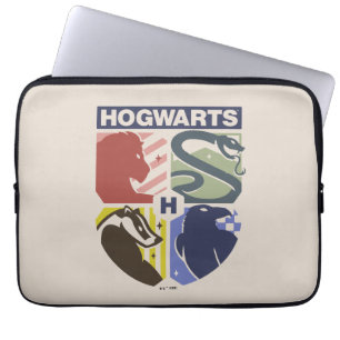 Capa Para Notebook Brasão Estampado HOGWARTS™ Vintage