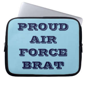 Capa Para Notebook Brat da Força Aérea bolsa de laptop
