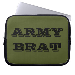 Capa Para Notebook Brat do Exército bolsa de laptop