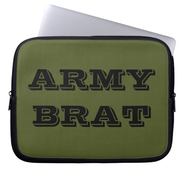 Capa Para Notebook Brat do Exército bolsa de laptop (Frente)