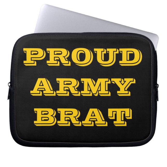 Capa Para Notebook Brat do Exército de bolsa de laptop Ortod (Frente)