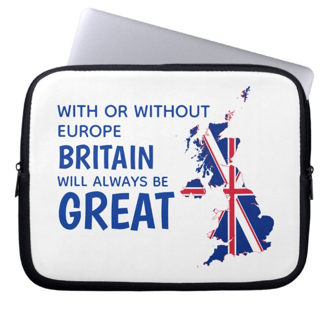 Capa Para Notebook BREXIT Excelente Grã-Bretanha Europa (Frente)