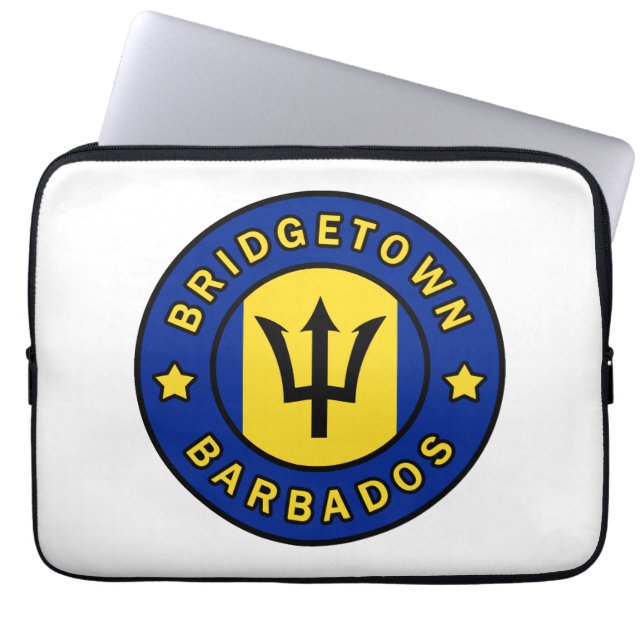 Capa Para Notebook Bridgetown Barbados (Frente)