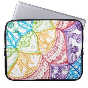 Capa Para Notebook Brilhante Bolsa de laptop De Sonho Por Megaflora