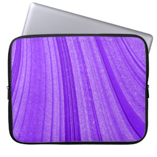 Capa Para Notebook Brilhante de onda púrpura