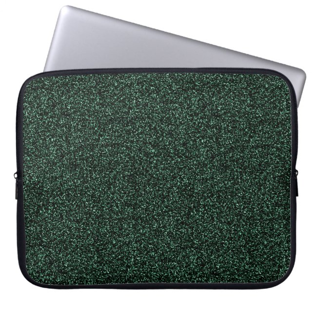 Capa Para Notebook Brilhante verde escuro (Frente)